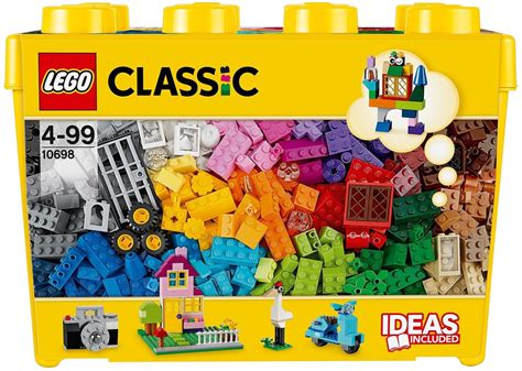 Lego Classic Bloques De Construcción Caja Grande 10698 Desde 3899
