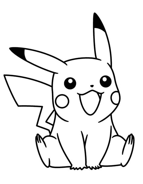Pikachu Drawing Step By Step Easy Free Download On