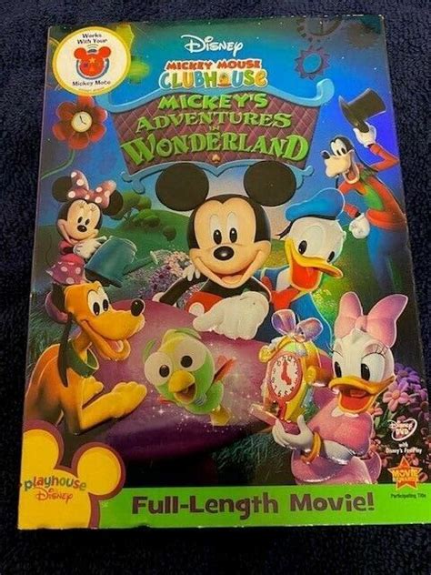 Mickey Mouse Clubhouse Mickeys Adventures In Wonderland Dvd 2009