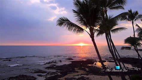 Big Island Sunset Timelapse In Kailua Kona Hawaii Usa Luxury