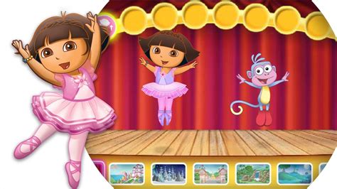 Doras Ballet Adventure Dora The Explorer Game For Kids Youtube