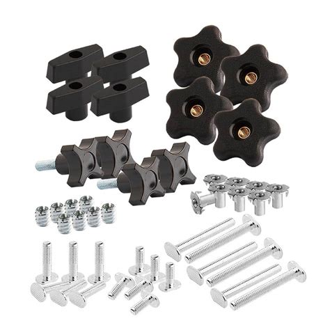 Powertec 516 18 In T Track Jig Hardware Kit 46 Piece 71174 The