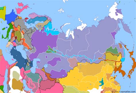 Historical Atlas Of Northern Eurasia 1 November 1918 Omniatlas