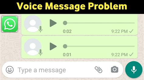 how to fix whatsapp voice message problem youtube