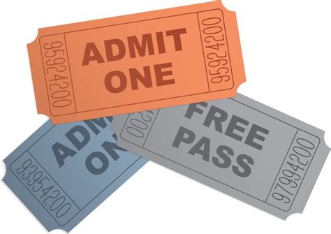 Free Clipart Images Of Tickets 10 Free Cliparts Download Images On