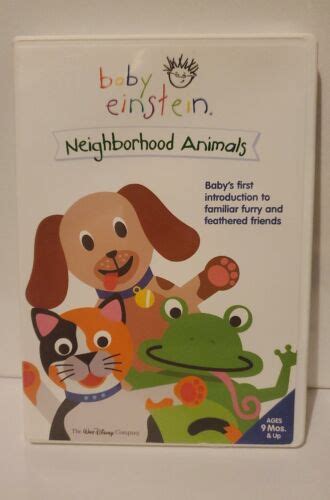 Baby Einstein Neighborhood Animals Dvd 2002 786936212877 Ebay