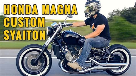 Chopper Custom Basic Honda Magna Otofreak Review Youtube