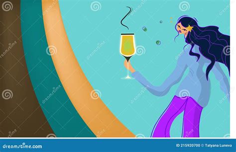 the woman is drinking drunk girl with a large glass of wine and can hardly stand the concept