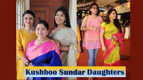 Kushboo Sundar Daughters Youtube