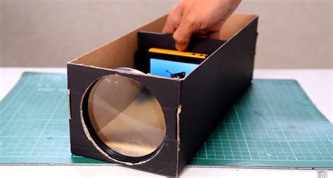 Build A Smartphone Projector With A Shoebox Projection Mapping Central