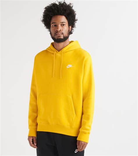 Russia pullover vergleich 2020 â­ die 7 besten kapuzenpullover inkl. Nike Nsw Club Pullover Hoodie In Yellow | ModeSens