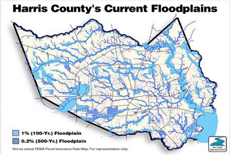 The 500 Year Flood Explained Why Houston Was So Underprepared 100 Year Floodplain Map Texas 