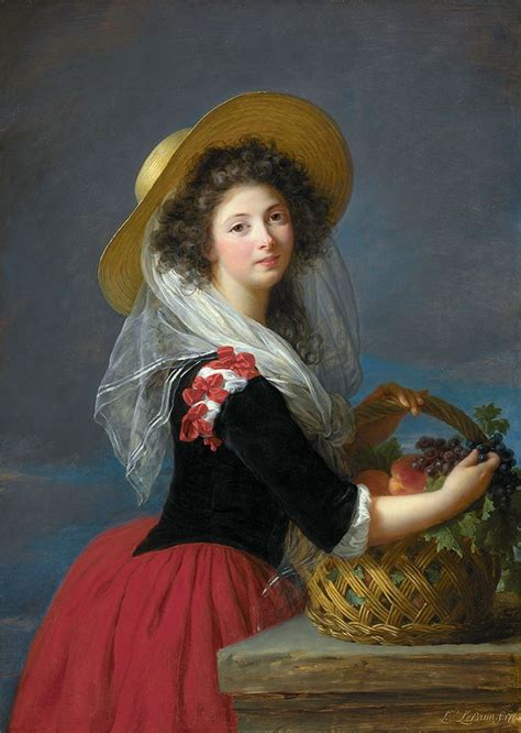 Duchesse De Caderousse By Vigee Le Brun Oil On Canvas 1784 Female