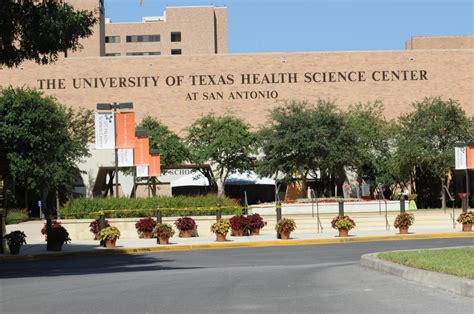 University Of Texas Health Science Center At San Antonio Uthscsa San Antonio Texas Usa