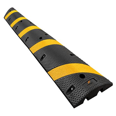 Buy Speed Bump Strip Ft Rubber Speed Humps With Modular Interlocking Design Stop And Slow