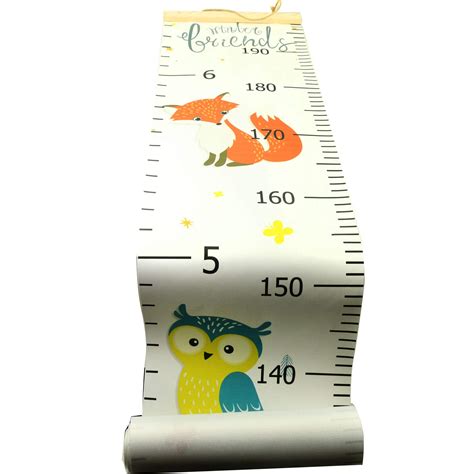 Growth Chart For Kidsheight Chartwall Ruler Removable Height Measure