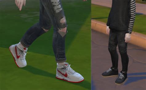 Sims 4 Ccs The Best Sneakers For Males And Females By S4seze