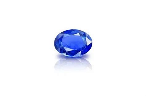 Proaom Solutions Blue Sapphire 11 Ratti Natural Certified Gemstone