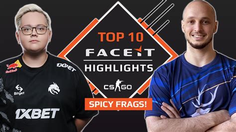 Top 10 Best Faceit Plays In August 2022 Youtube