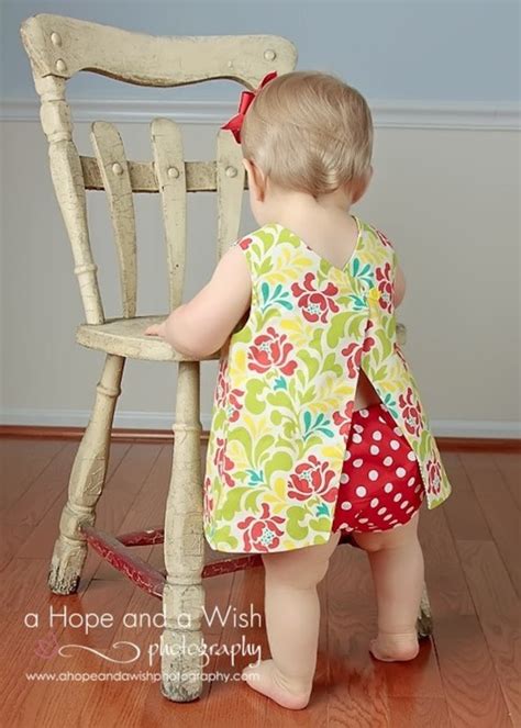 Pdf Dress Pattern Easy Reversible Baby Dress Sewing By Tiedyediva
