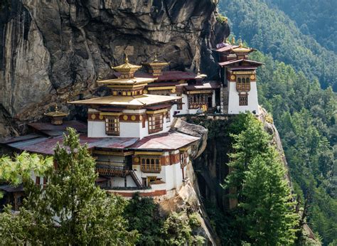 Paro Taktsang Tiger S Nest Monastery Paro Bhutan