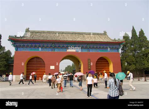 The Temple Of Heaven Beijing China Stock Photo Alamy