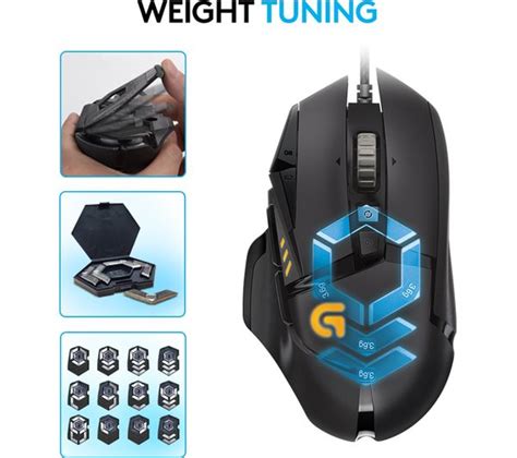Buy Logitech G502 Proteus Spectrum Optical Gaming Mouse Free Delivery