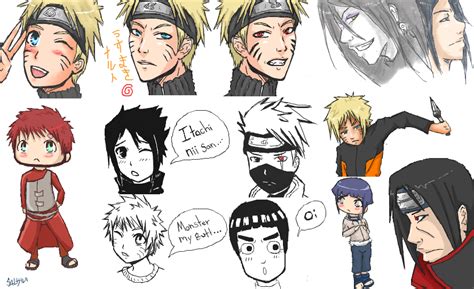 Naruto Doodle Collab By Narutogirlfan On Deviantart