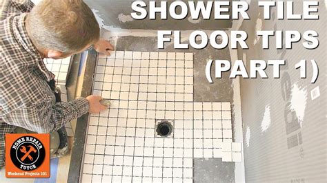 How To Build A Shower Base Out Of Tile How To Put Tile In A Shower