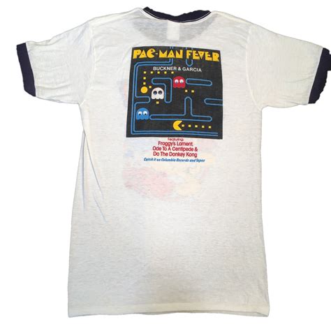Vintage Pac Man Pac Man Fever Ringer T Shirt