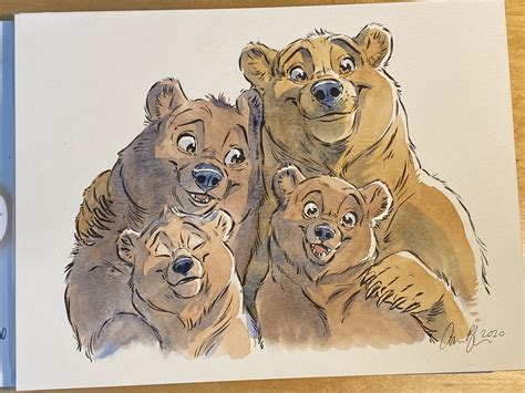Aaron Blaise On Twitter Animal Drawings Bear Drawing Cartoon Animals
