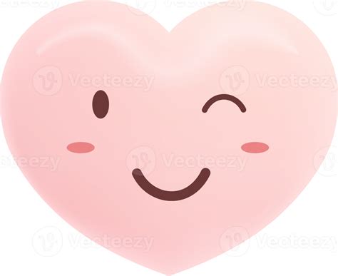 Free Love Cute Heart Emoji 22730733 Png With Transparent Background