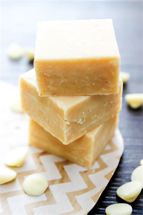 white chocolate peanut butter fudge a dash of sanity