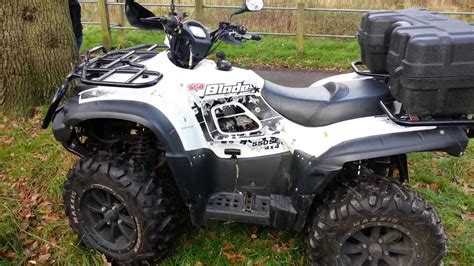 Tgb Blade 550 Road Legal Quad 4x4 Atv With Winch Top Box And Tow Ball