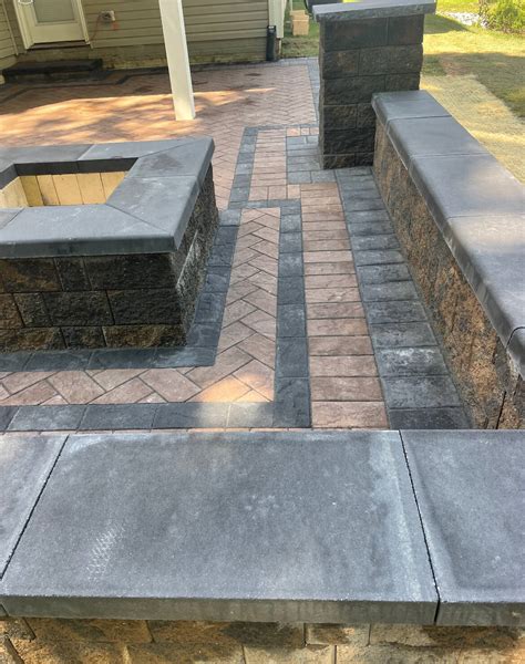 Millersville Paver Patio With Fire Pit Three Little Birds Hardscaping