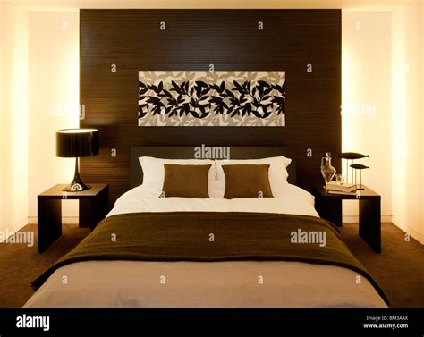 Modern Bedroom Hi Res Stock Photography And Images Alamy