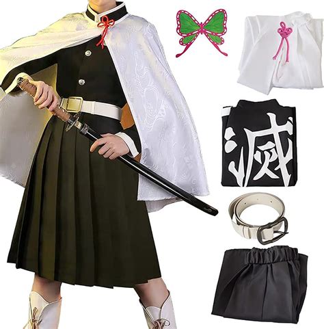 Tanjiro Cosplay Costume Kochou Outfit Cosplay Kimono Outfit Uniform