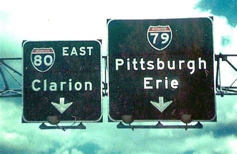Pennsylvania Interstate 79 And Interstate 80 Aaroads Shield Gallery