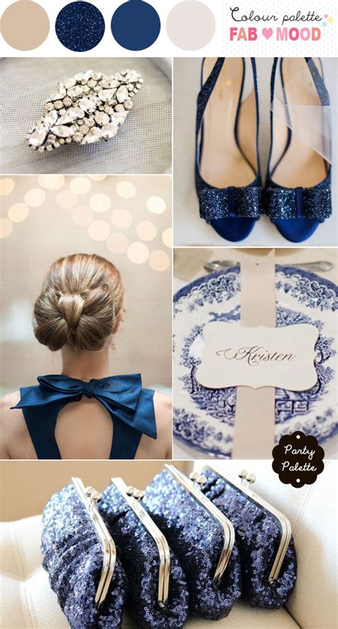 Jump start your planning with our real wedding and style shoot galleries full of. Beige and navy blue wedding colour theme | Beige wedding ...
