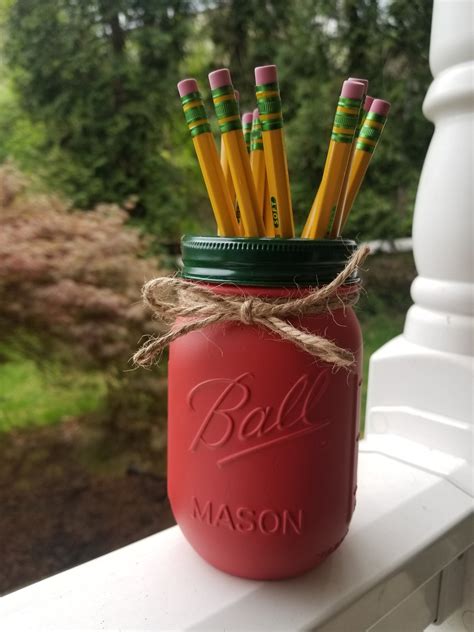 Mason Jar Pencil Holder Simply Endless Creations