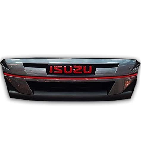 Genuine Part Oem Grey Front Grille Grill Red Logo For Isuzu D Max Dmax
