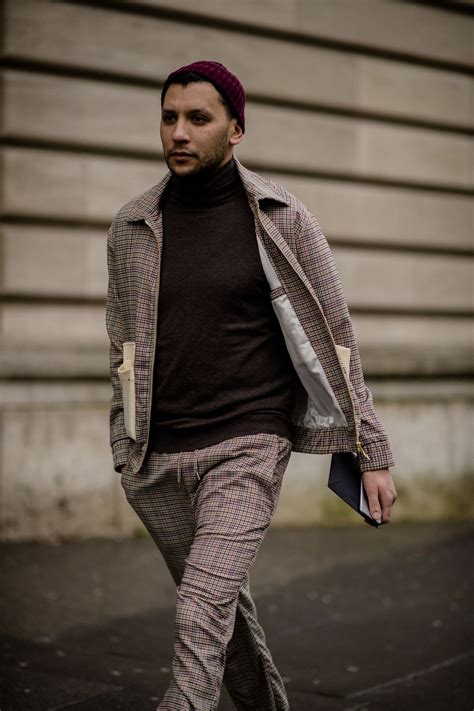 The Best Street Style From Paris Fashion Week Mens Aw18 Big Men