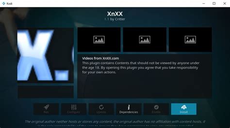 Addon Porno Para Kodi Then Youll Be Able To Access This Addon And