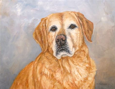 Daily Painting Projects Gunnyr Commissioned Oil Painting Dog Pet Art
