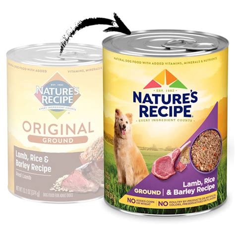 Natures Recipe Easy To Digest Lamb Rice And Barley Formula Canned Dog
