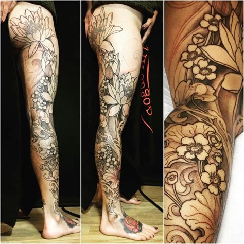 Half Sleeve Tattoos For Men Clouds Tattoosformen Full Leg Tattoos