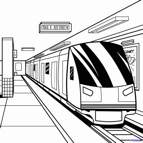 subway clipart black and white - Clip Art Library