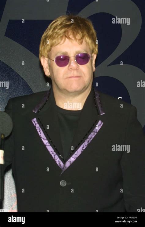 Elton John 2001 Photo By John Barrett Mediapunch Stock