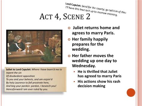 Romeo And Juliet Act 4 Summary Notes