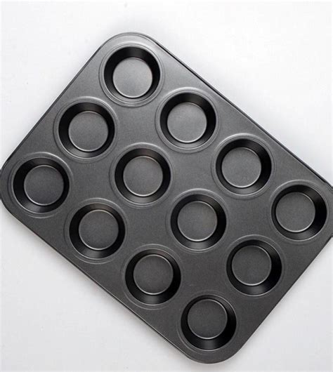 Non Stick Cupcake And Muffin Baking Tray The Shopping Kingdom